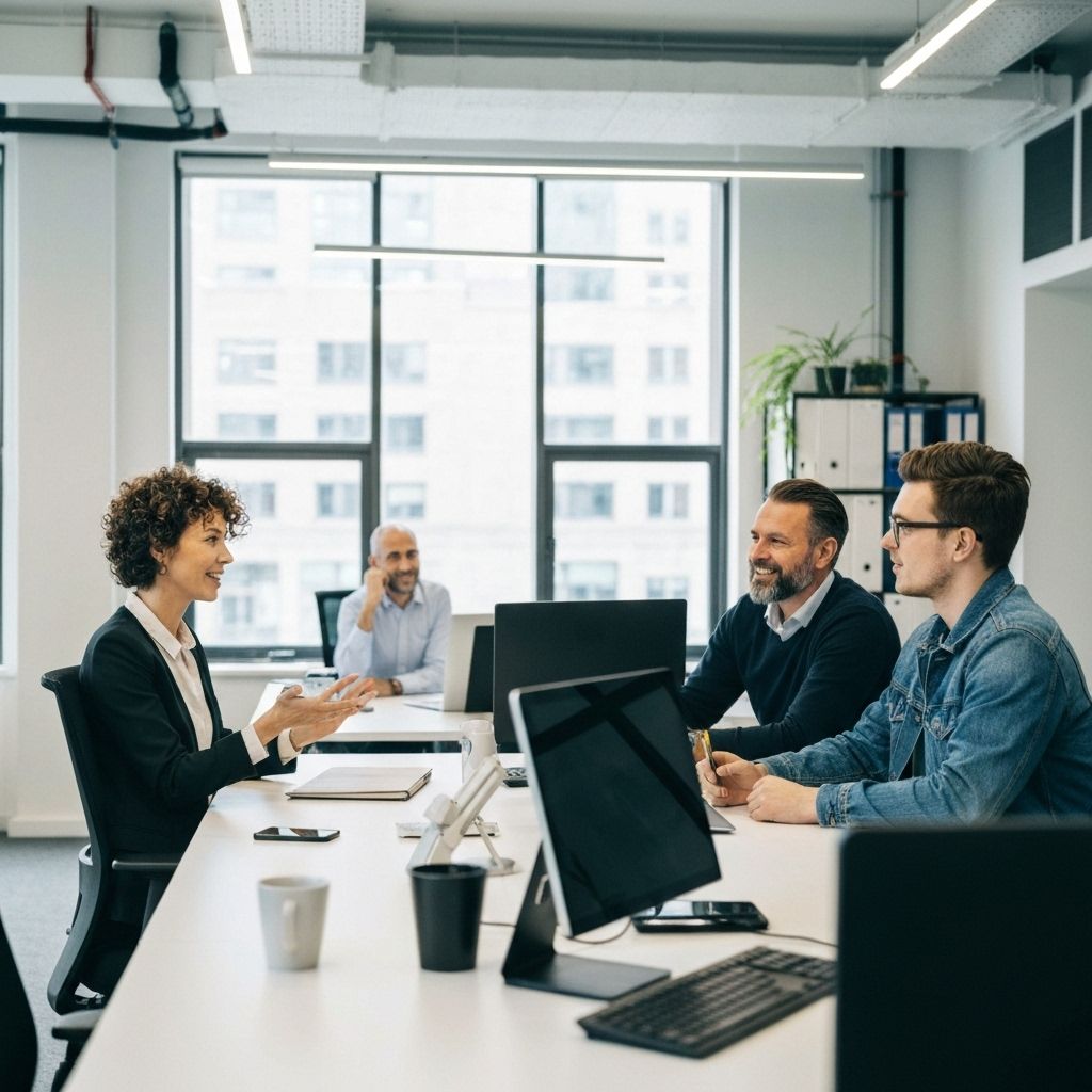 Nywogo team collaborating on innovative solutions